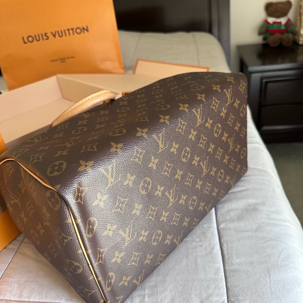 Louis Vuitton Monogram Duffel Bag in Brown